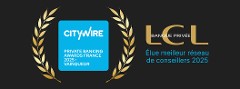 LCL Banque Privée, élue Meilleur Réseau de Conseillers de l’Année 2025 lors des Citywire Private Banking Awards 2025