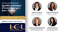 WEBCONFÉRENCE : Quelles stratégies d’investissement pour 2026 ?